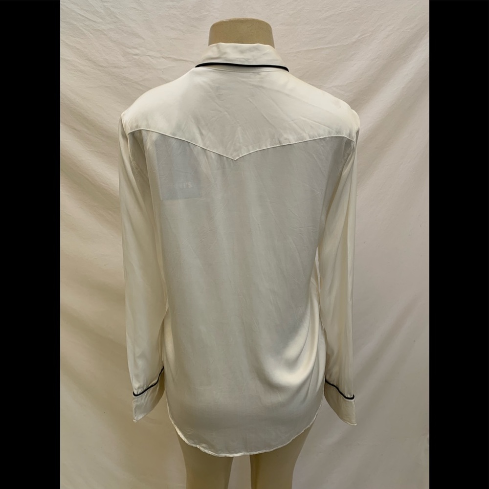 NWT Levi’s Made & Crafted Size Medium Western Smiley Top - Picture 5 of 9